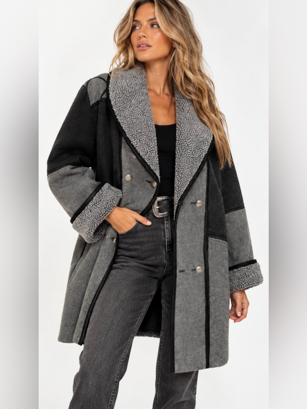 🖤HOST PICK🖤Vintage Double Breasted Wool Coat